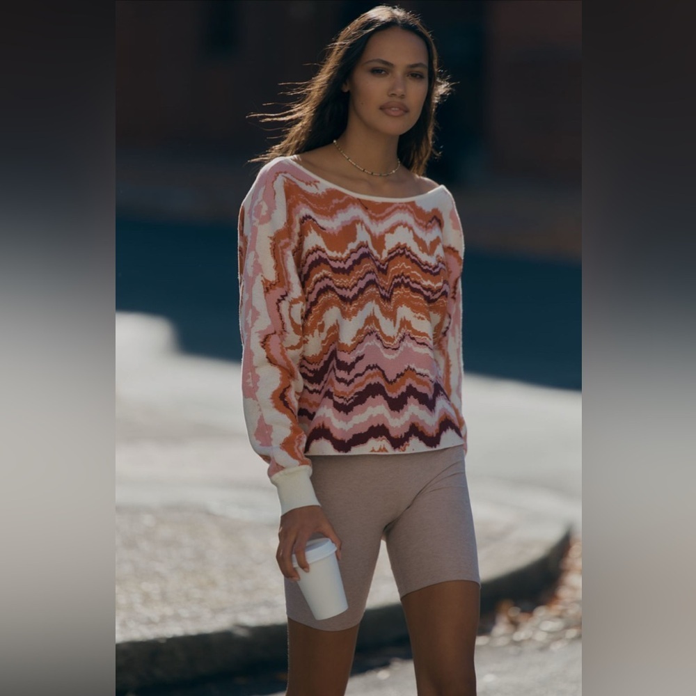 NWT Anthropologie Daily Practice Hazy Daze Pullover Sweater